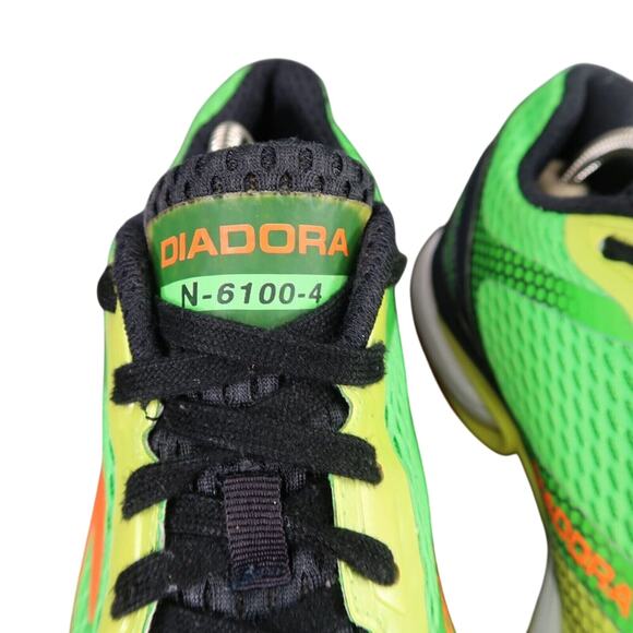 Diadora Shoes Mens 9 Athletic Trainer N-6100-4 Running Sport Breathable Active - Picture 5 of 13